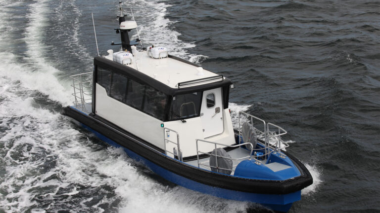 Delivering highly efficient crew boat to Norway