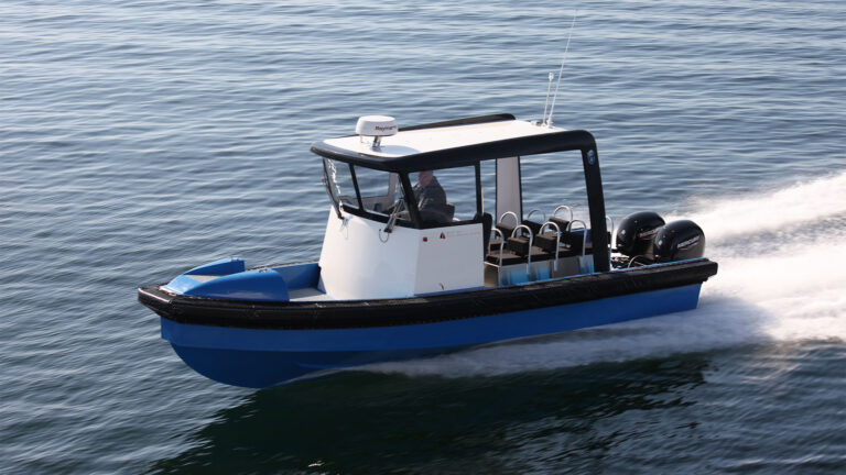 The ProZero 8m P-Top Outboard